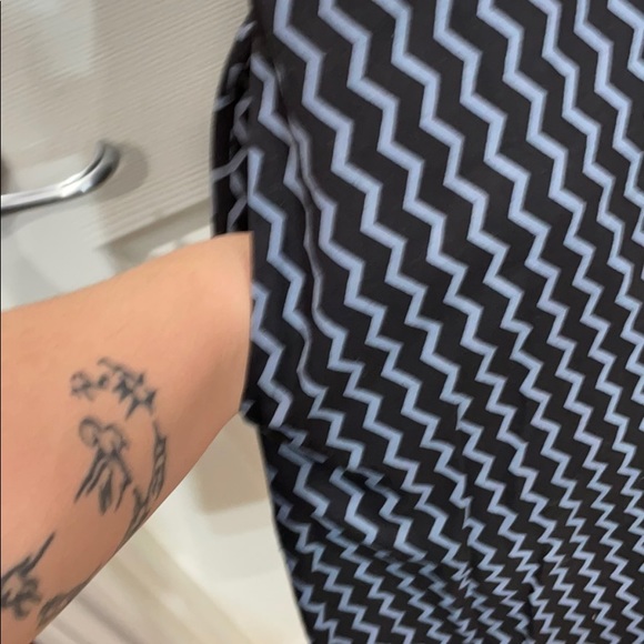 Zigzag eShakti sleeveless a-line Dress w/pockets - Picture 6 of 8